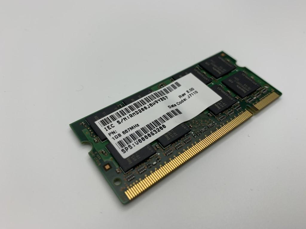 4GB (2x2GB) PC2-5300 DDR2-667MHz SODIMM Laptop Memory Kit – Non-ECC, 200-Pin, 1.8V, Generic
