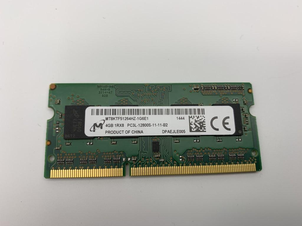 Micron 16GB DDR3L 1600MHz SO-DIMM Laptop RAM – PC3L-12800S 1.35V 204-pin
