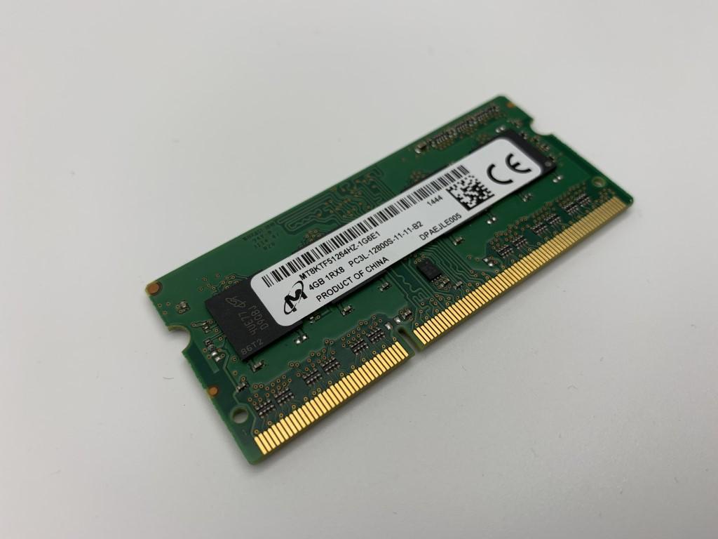 Micron 4GB 1Rx8 PC3L-12800S DDR3-1600 Laptop RAM - Image 2